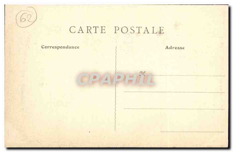 Hesdin - Le Portail de l'Eglise CPA  — Back