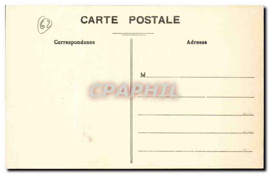 Hesdin - La Breteche de l'Hotel de Ville CPA  — Back