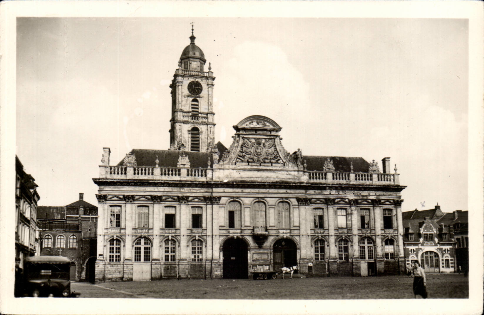 Aire sur la Lys - L'Hotel de Ville CPA 