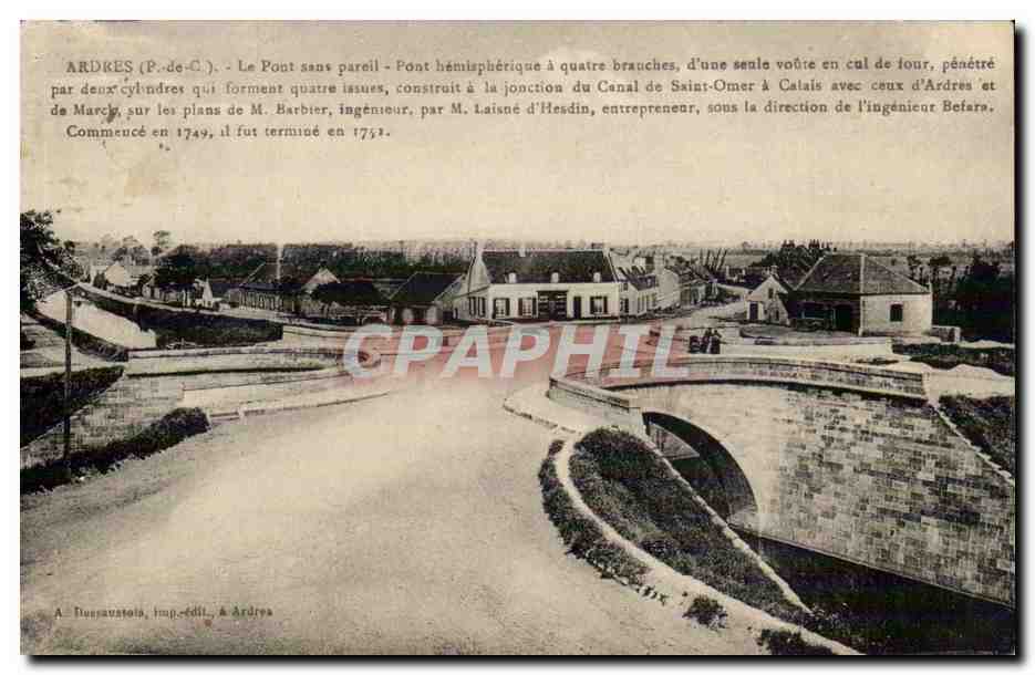 Ardres - Le Pont sans pareil - CPA 