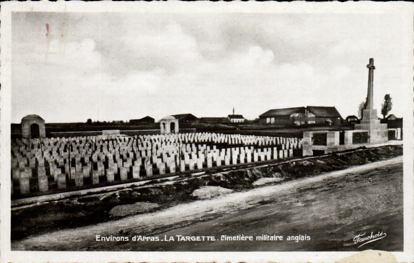 Environ d'Appas - LA TARGETTE - Cimetière militaire anglais — Fauchoid