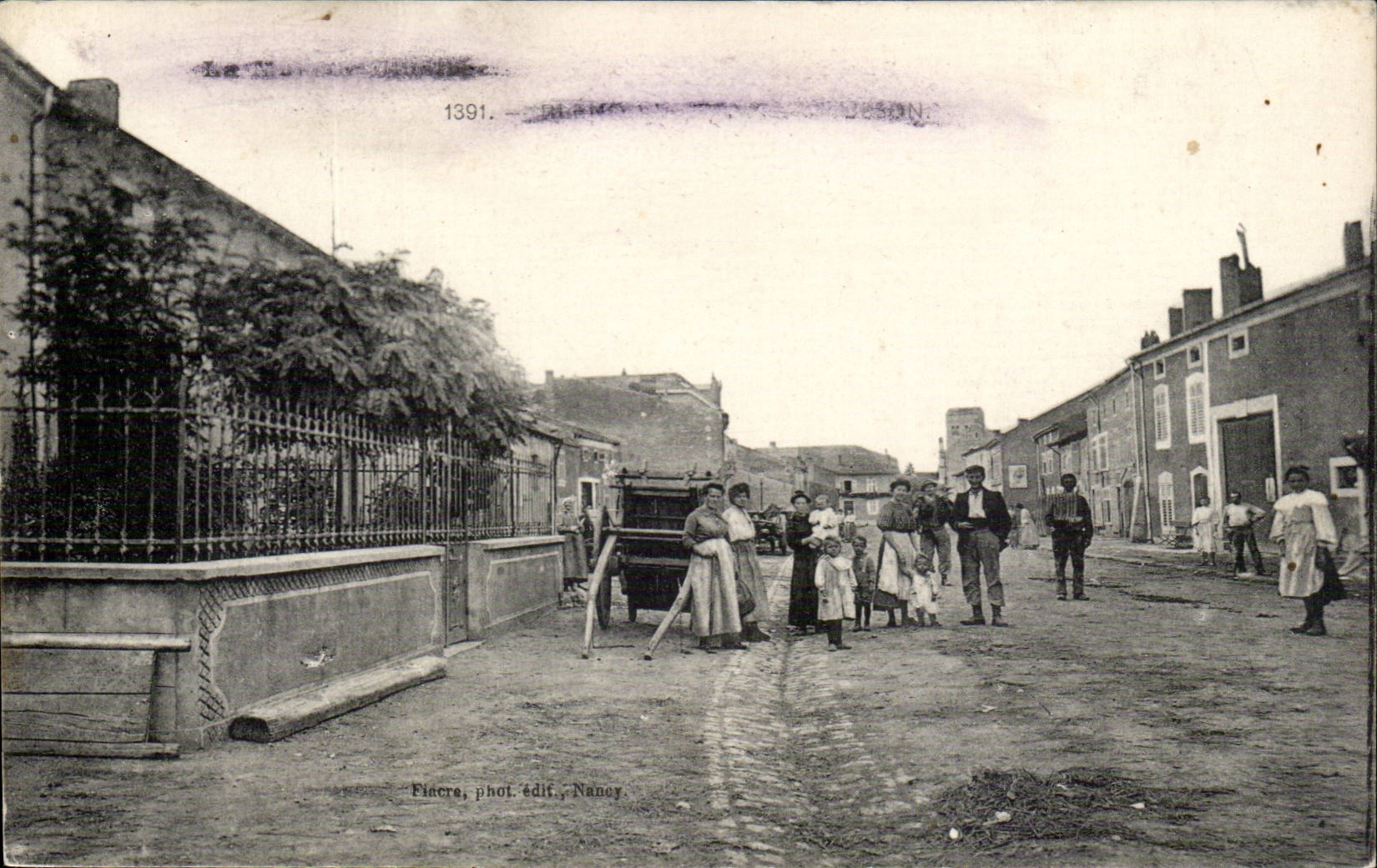 Blangerval Blangermont Vieille Rue - Enfants - CPA 