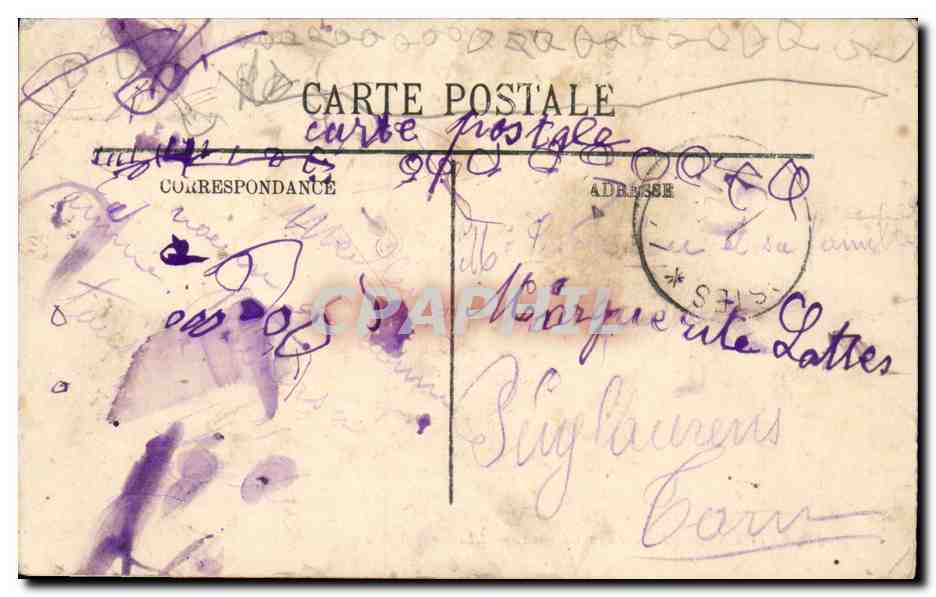 Bethune - Marche aux Chevaux - Cheval - Horse - CPA  — Rückseite