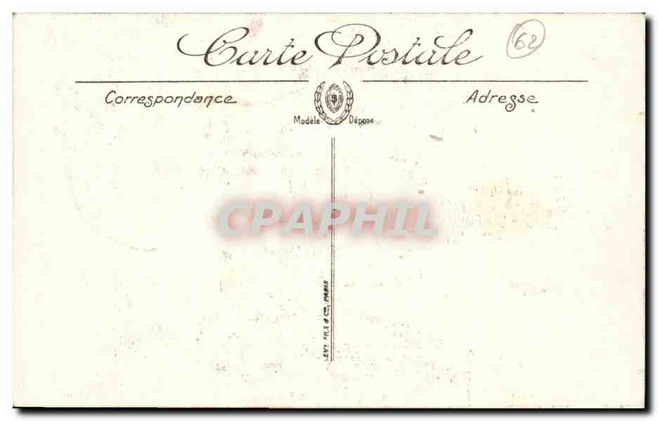 Calais - La Rue de la Citadelle et le Beffroi - CPA  — Rückseite