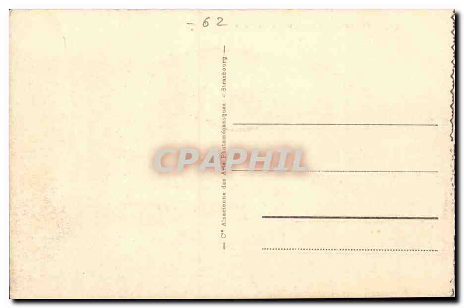 Calais - Le Casino et le Plage - CPA  — Rückseite