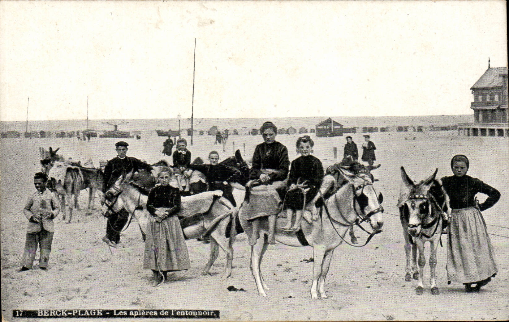 Berck-Plage — Les apières de l'entounoir — éditeur inconnu, n° 17