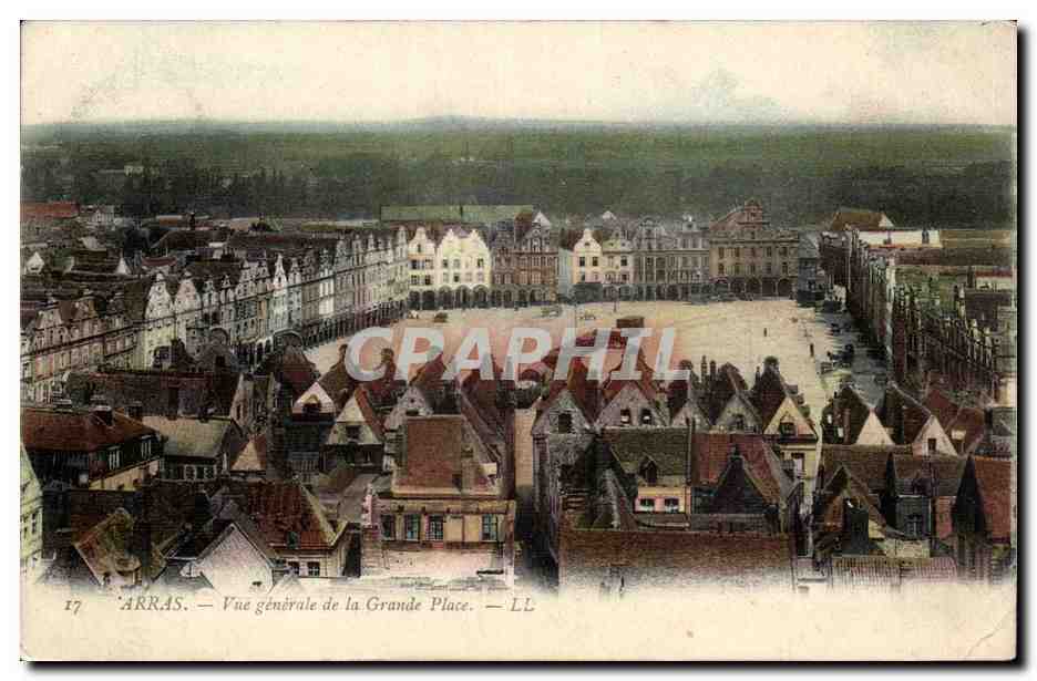 Arras - Vue Generale de la Grande Place - CPa„ 