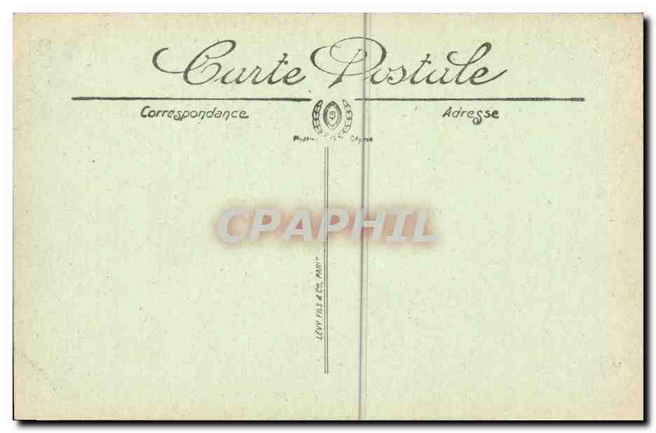 Le Touquet-Paris-Plage — Le Tennis — LL. — n°39 — Verso