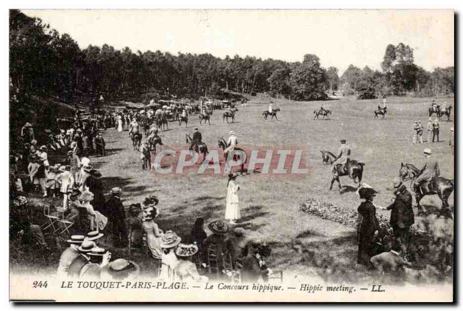 Le Touquet-Paris-Plage — Le Concours hippique — LL.