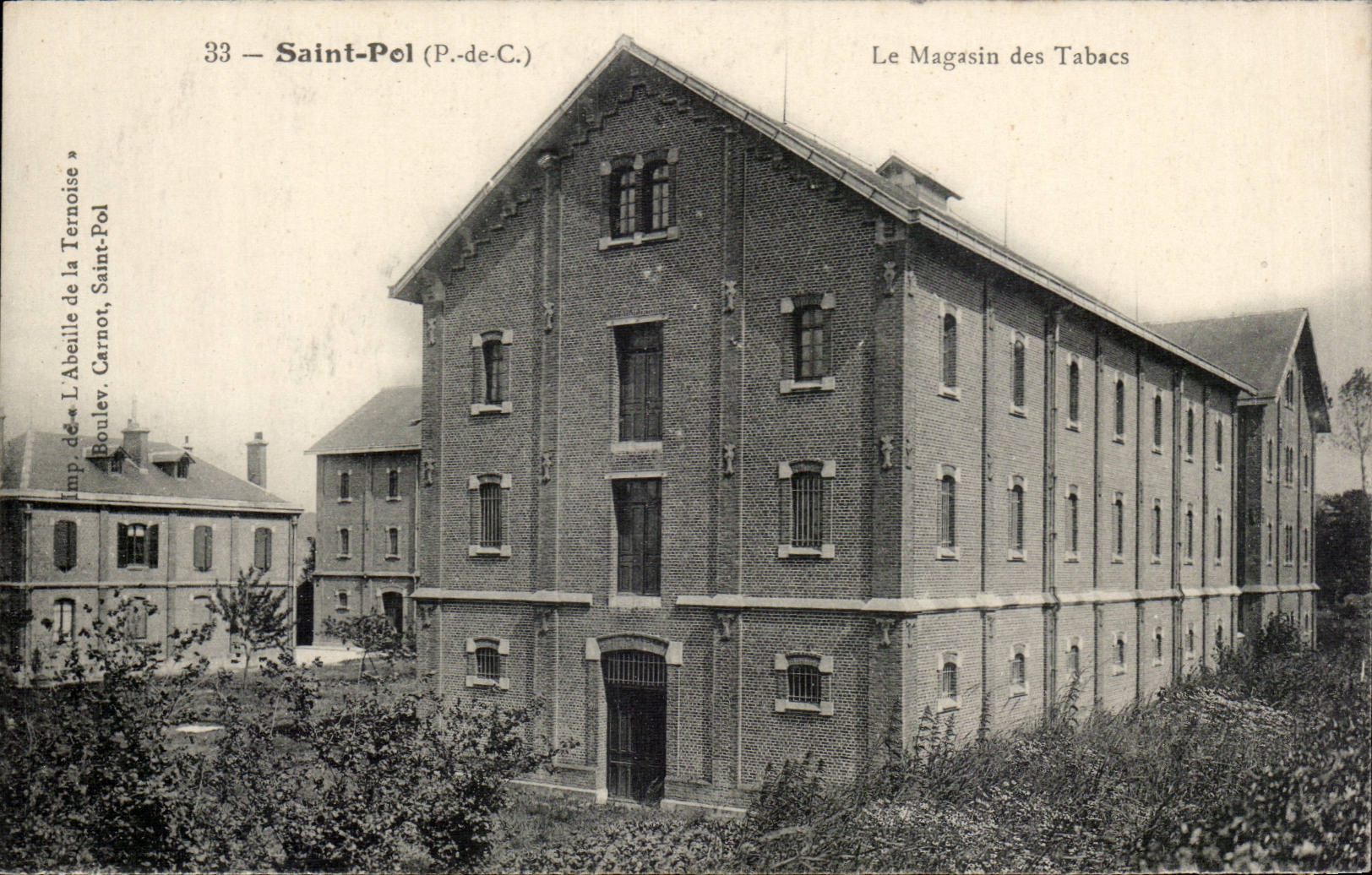 Saint Pol - Le magasin des Tabacs - CPA 