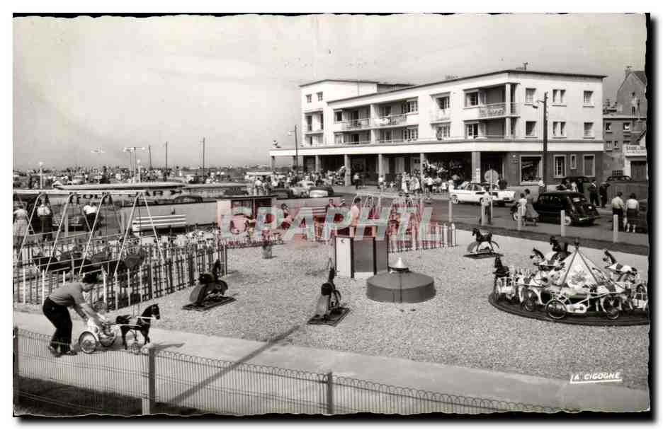Berck Plage - L'Entonnoir - Les Jeux d'Enfants - CPA 