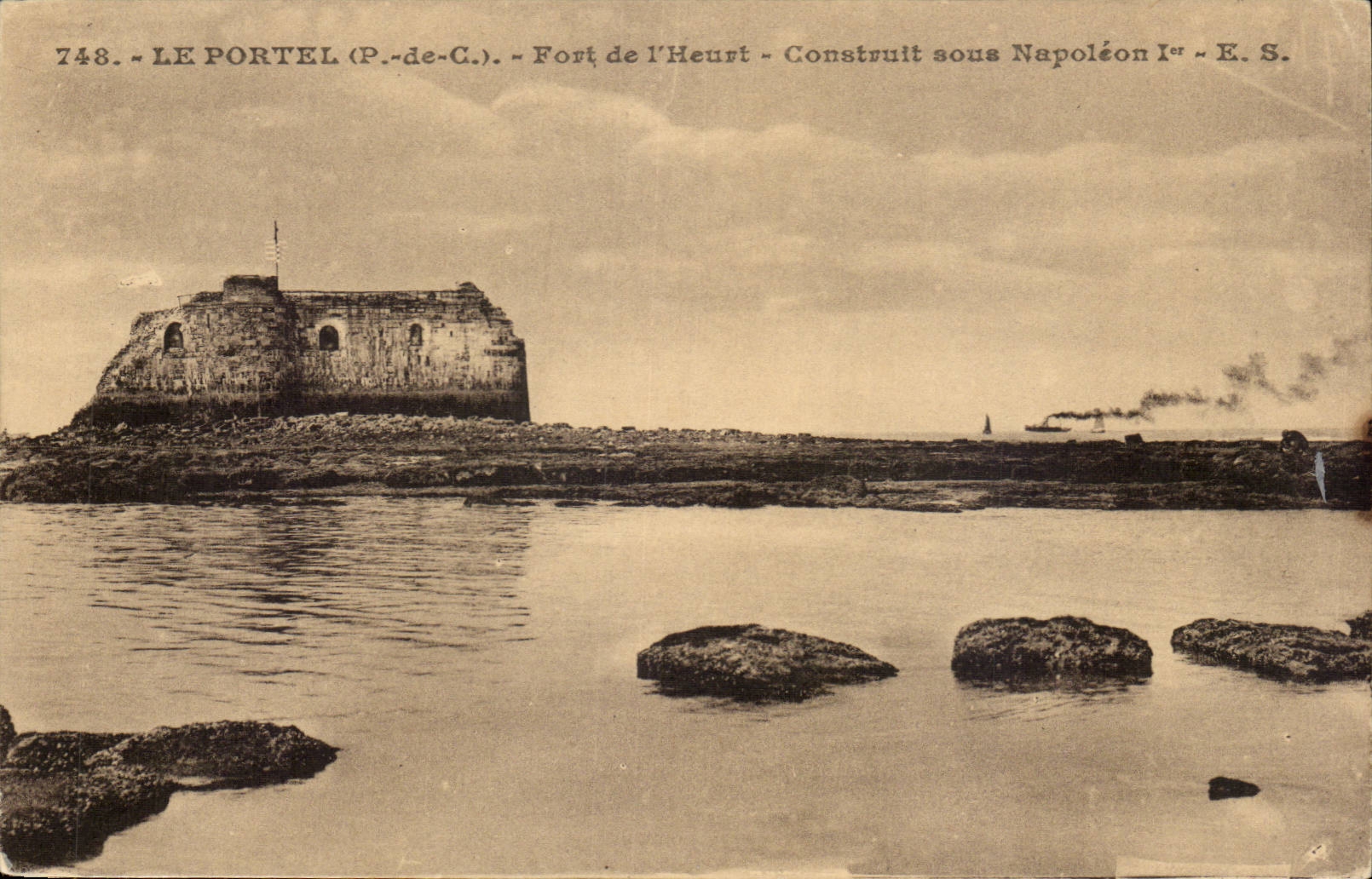 Le Portel - Fort de l'Heurt- Construit sous Napoleon I - CPA 