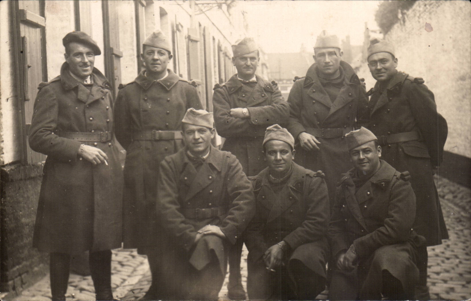 CARTE PHOTO Saint Omer - Souvenir 22 10 1939 a Ma Petite Tante Marie - Soldats - Militaria - CPA 