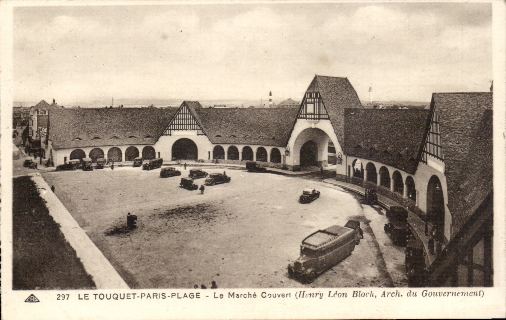 Le Touquet Paris Plage - Le Marche Couvert - CPA 