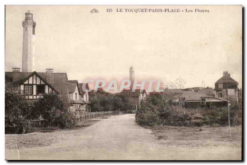 Le Touquet Paris Plage - Les Phares - lighthouse - CPA 