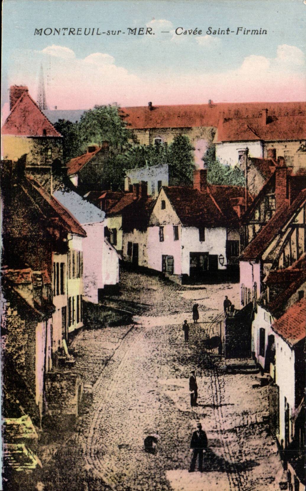 Montreuil sur Mer - Cavee Saint Firmin - CPA 