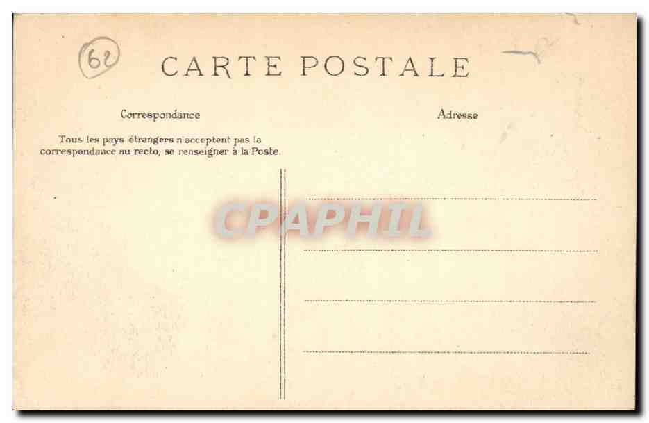 Montreuil sur Mer - La Gare - CPA  — Back