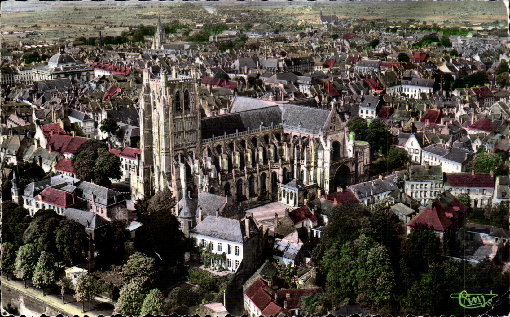 Saint Omer - La Cathedrale Notre Dame CPA 