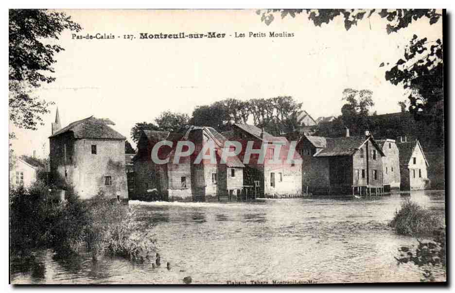 Montreuil sur Mer - Les Petits Moulins CPA 
