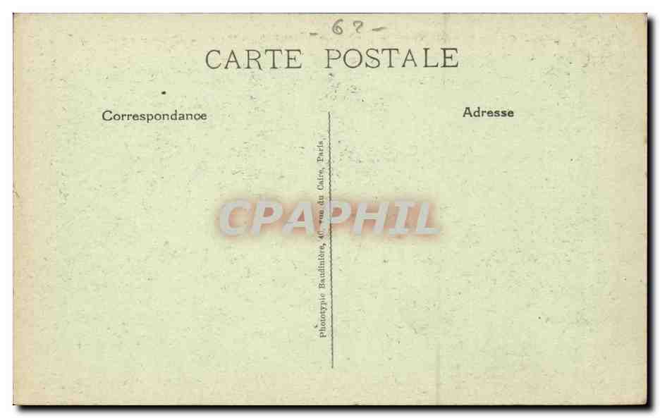 Neuve Chapelle - La Grande Guerre 1914 Maisons en ruines - - CPA  — Rückseite