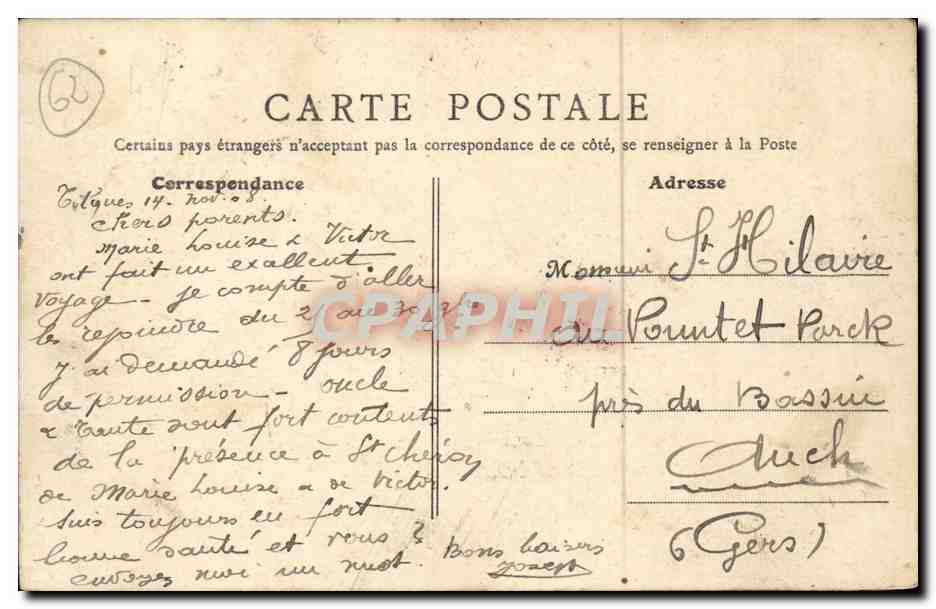 Saint Omer - Passerelle de Lysel - CPA (boeuf taureau) — Back