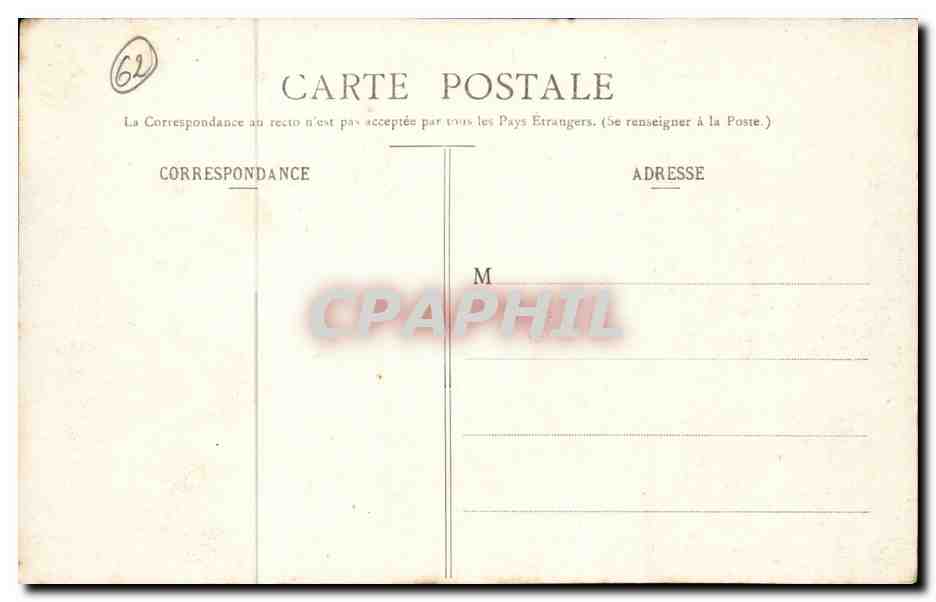 Le Hameau de Locquinghen — RÉTY (Pas-de-Calais) — L. D., B., 636 — Rückseite