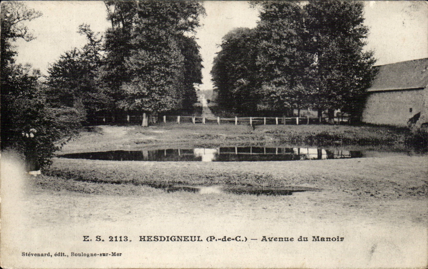 Hesdigneul - Avenue du Manoir CPA 