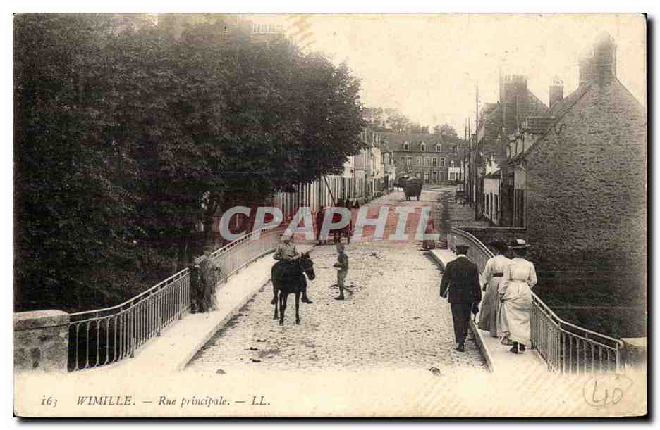 Wimille — Rue principale — LL. n° 163