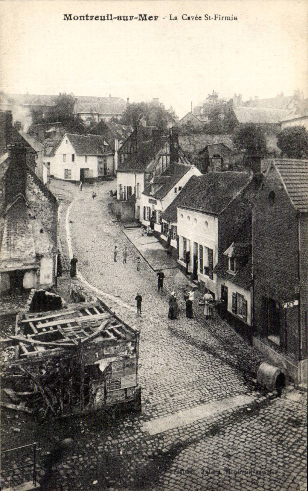 Montreuil sur Mer - La Cavee St Firmin CPA 