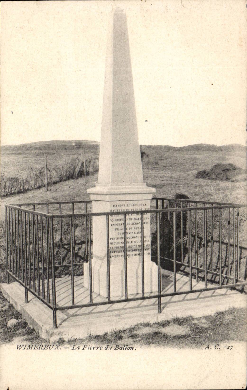 Wimereux - La Pierre du Ballon CPA 