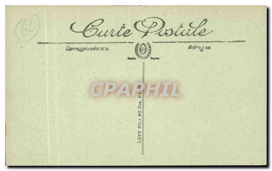 Calais - Le Pont Richelieu - Bridge CPA  — Rückseite