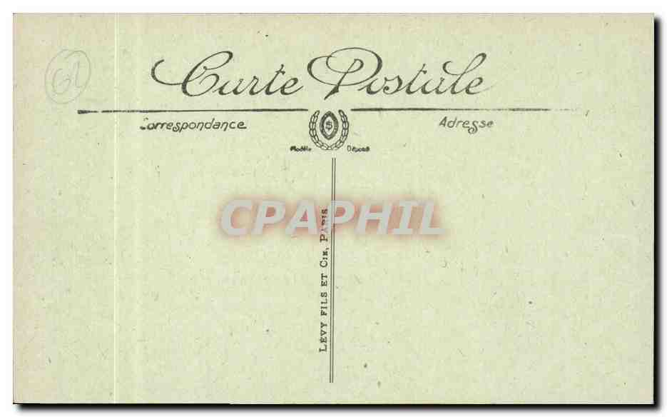 Calais - La Plage et le Casino - The Beach and the Casino CPA  — Rückseite