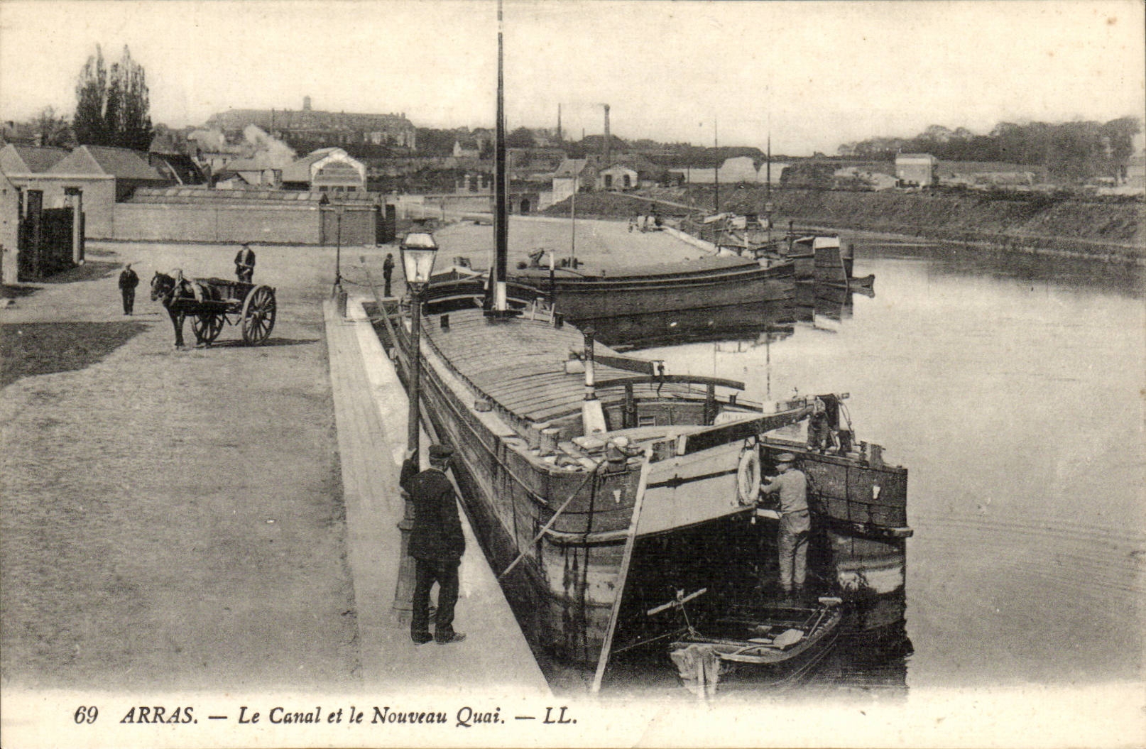 Arras — Le Canal et le Nouveau Quai — LL. n°69