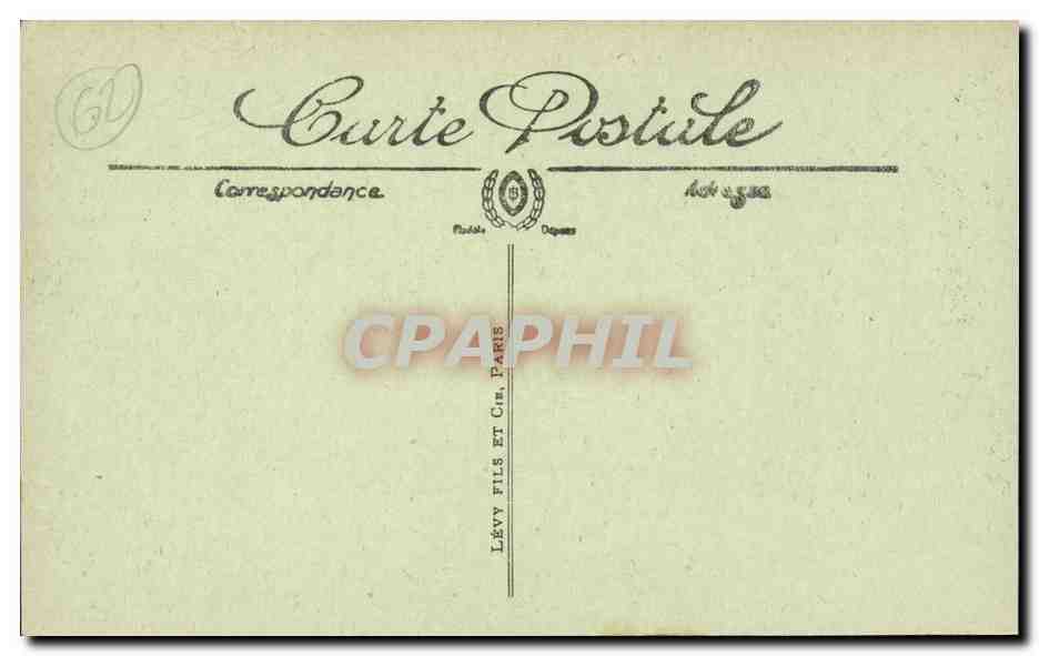 Calais - La Gare Maritime CPA (bateau train boat) — Rückseite