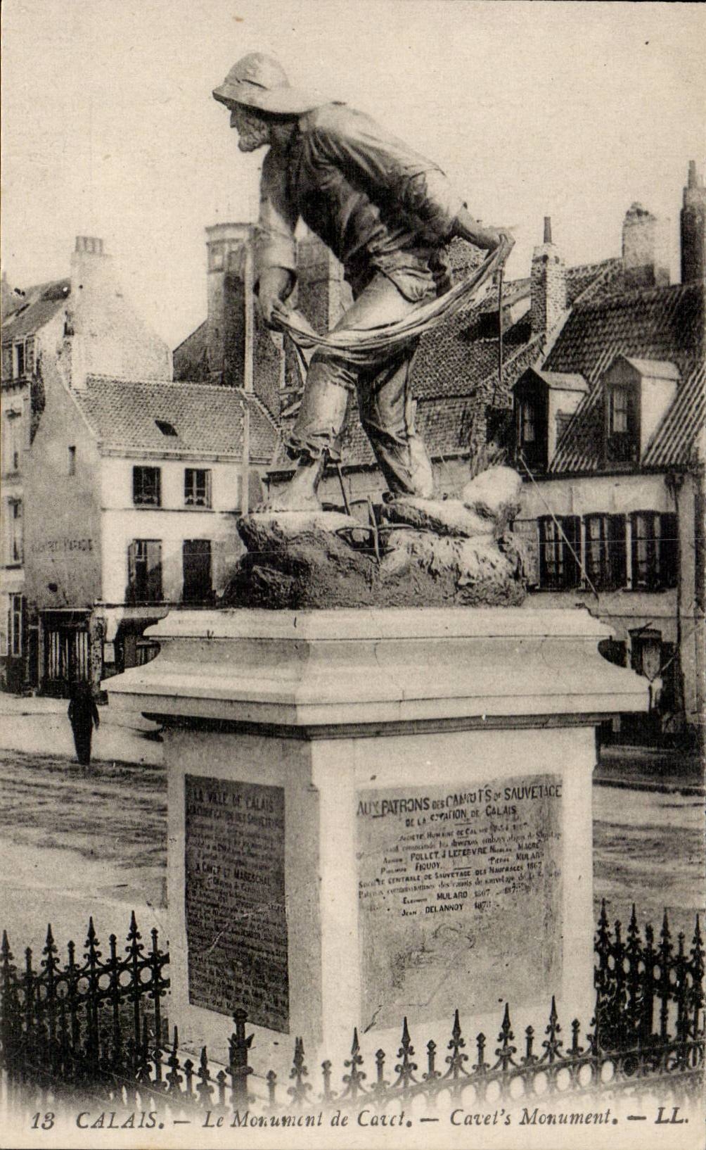 Calais - Le Monument de Cotel CPA 