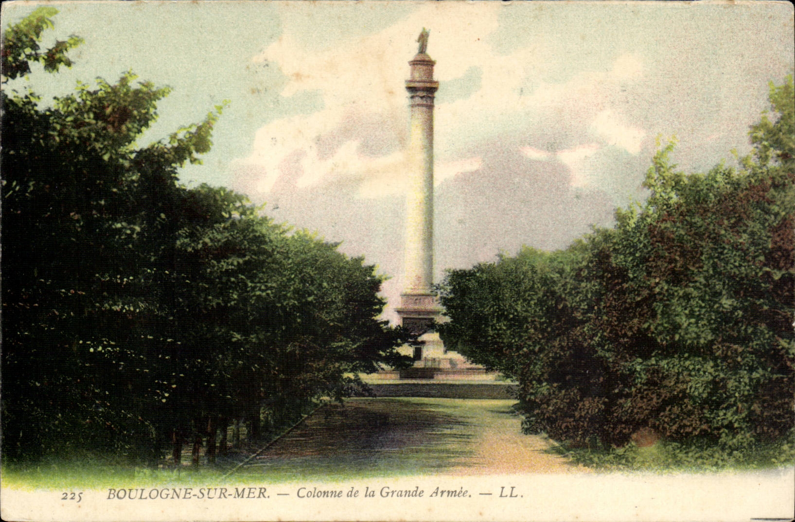 Boulogne-sur-Mer — Colonne de la Grande Armée — LL. n° 225