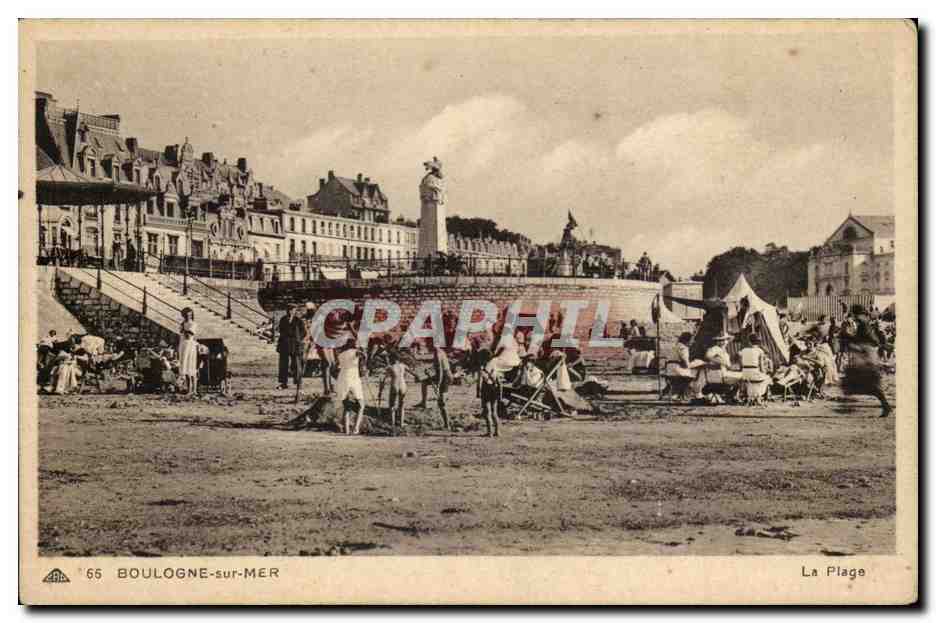 Boulogne-sur-Mer — La Plage — Ch. des Arts Photoméc. Schiltigheim