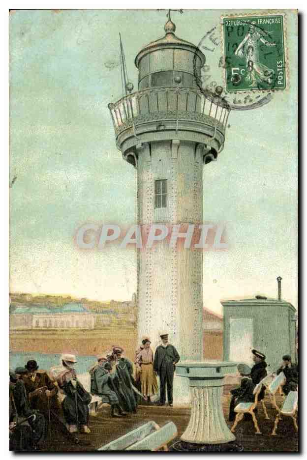 Phare de Boulogne-sur-Mer — vue touristique — éditeur non identifié, n° de série non visible