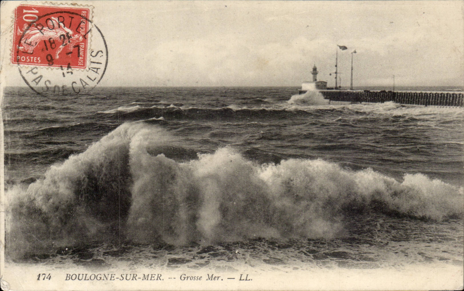 Boulogne-sur-Mer — Grosse Mer — LL. — 174