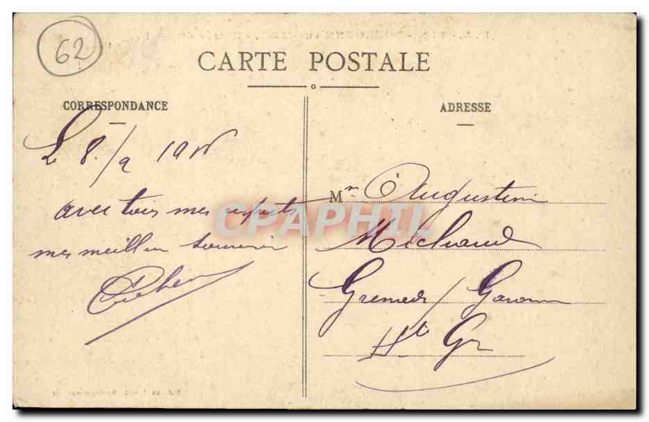 Boulogne-sur-Mer — Entrée du Port — Stévanard, édit. Boulogne-sur-Mer — Reverso