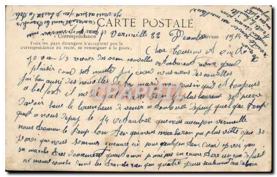 Bethune - Les Charitables dans leur service CPA (confrerie cree pendant la Peste Plague) TOP — Rückseite