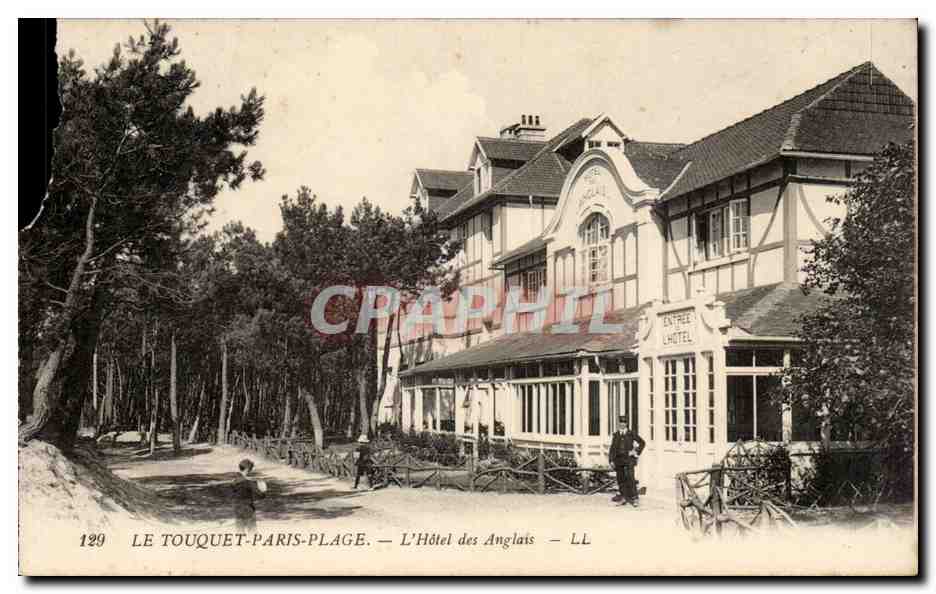 Le Touquet Paris Plage - L'Hotel des Angais CPA 