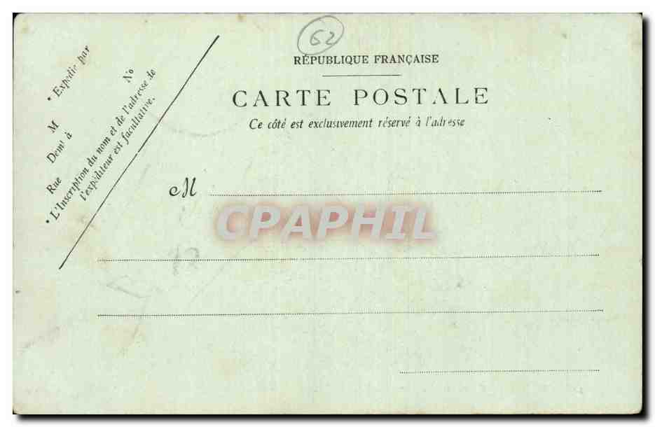Wimereux - Le Nouveau Casino - CPA  — Verso