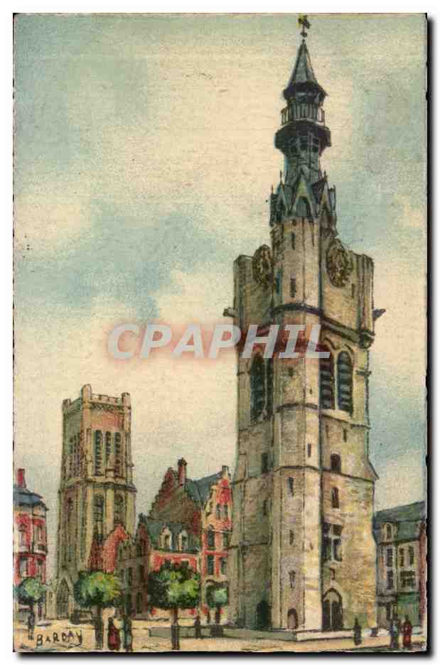 Bethune - Le Beffroi - CPA 