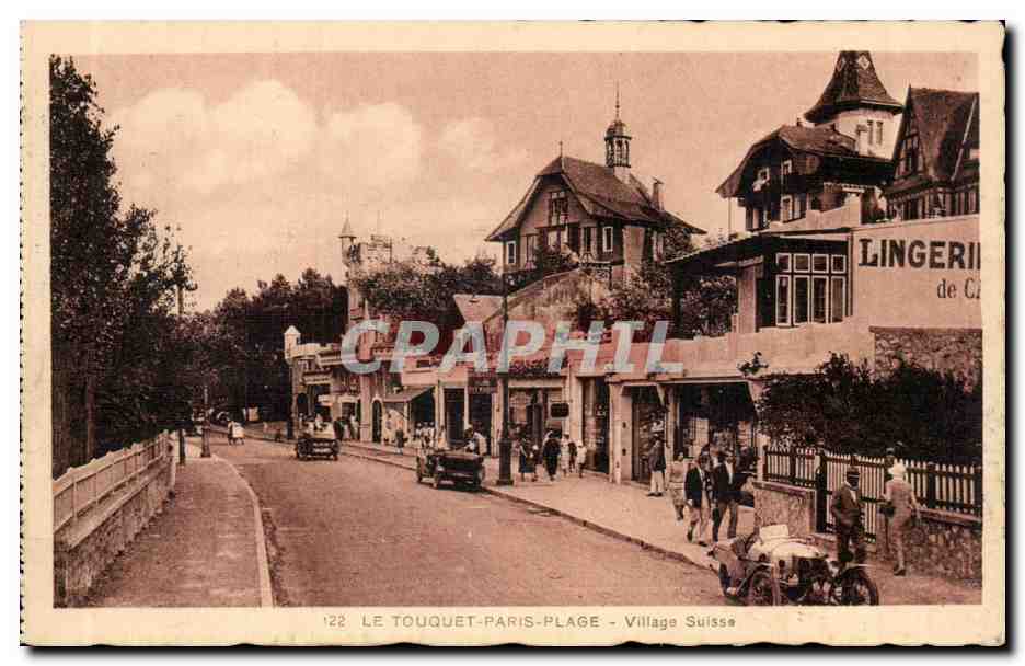 Le Touquet Paris Plage - Village Suisse CPA 