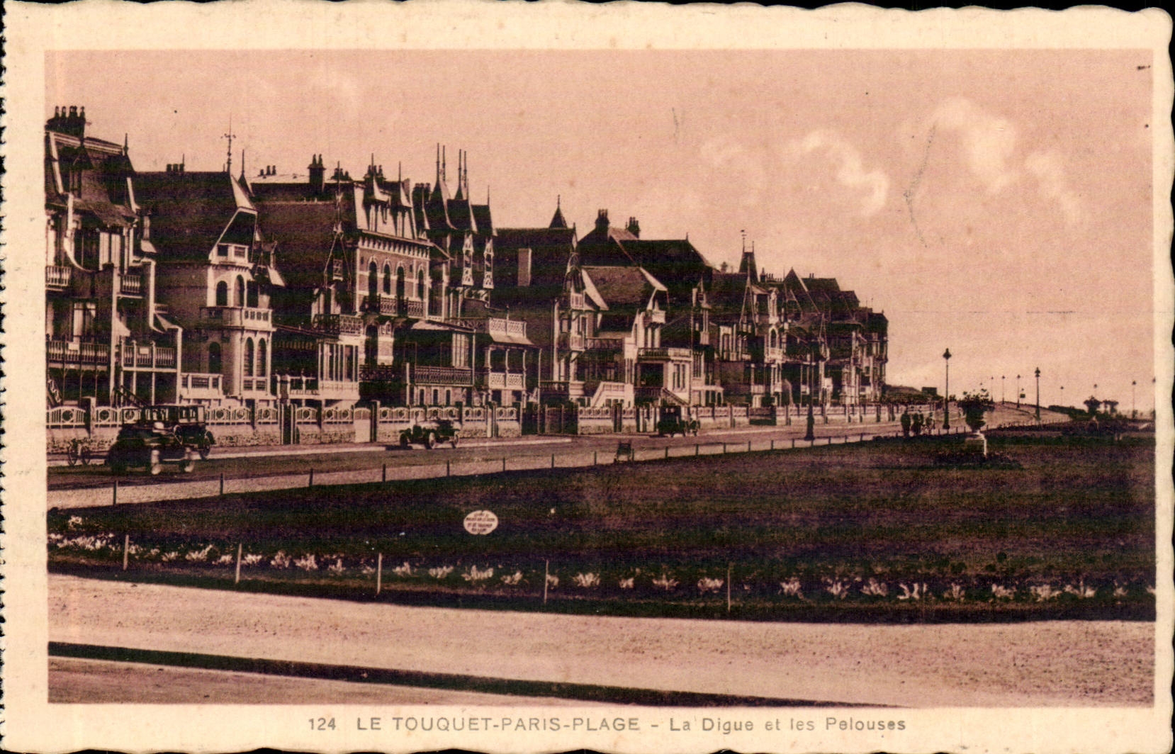 Le Touquet Paris Plage - La Digue et les Pelouses - CPA 