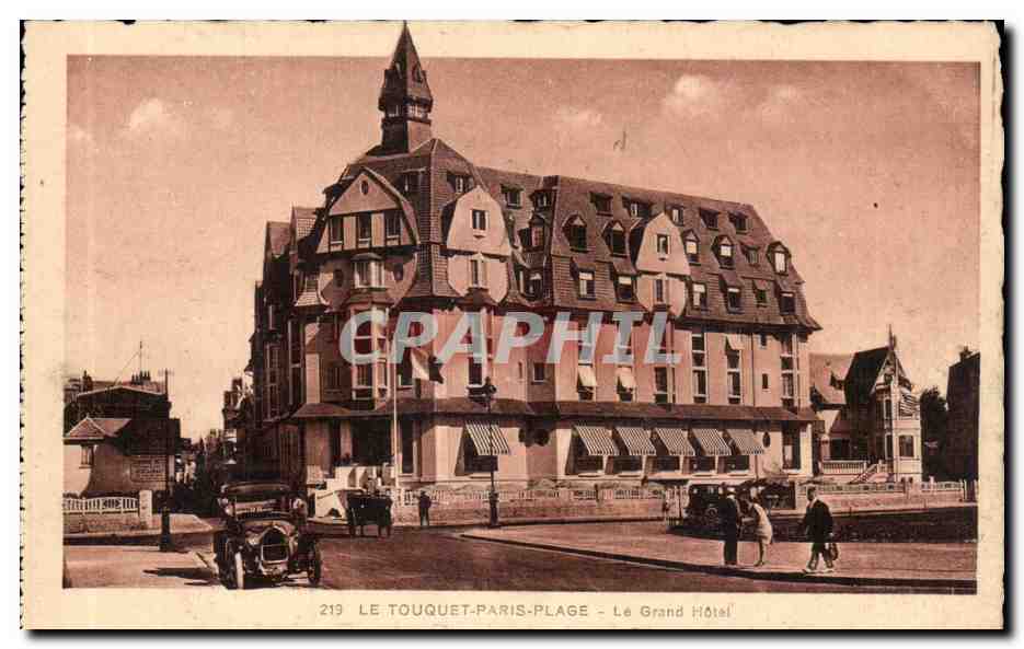 Le Touquet-Paris-Plage — Grand Hôtel — Sonderausgabe Jéfet, 82, Rue de Paris