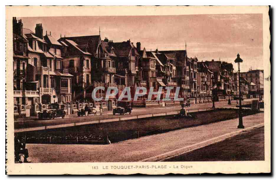 Le Touquet Paris Plage - La Digue - CPA 