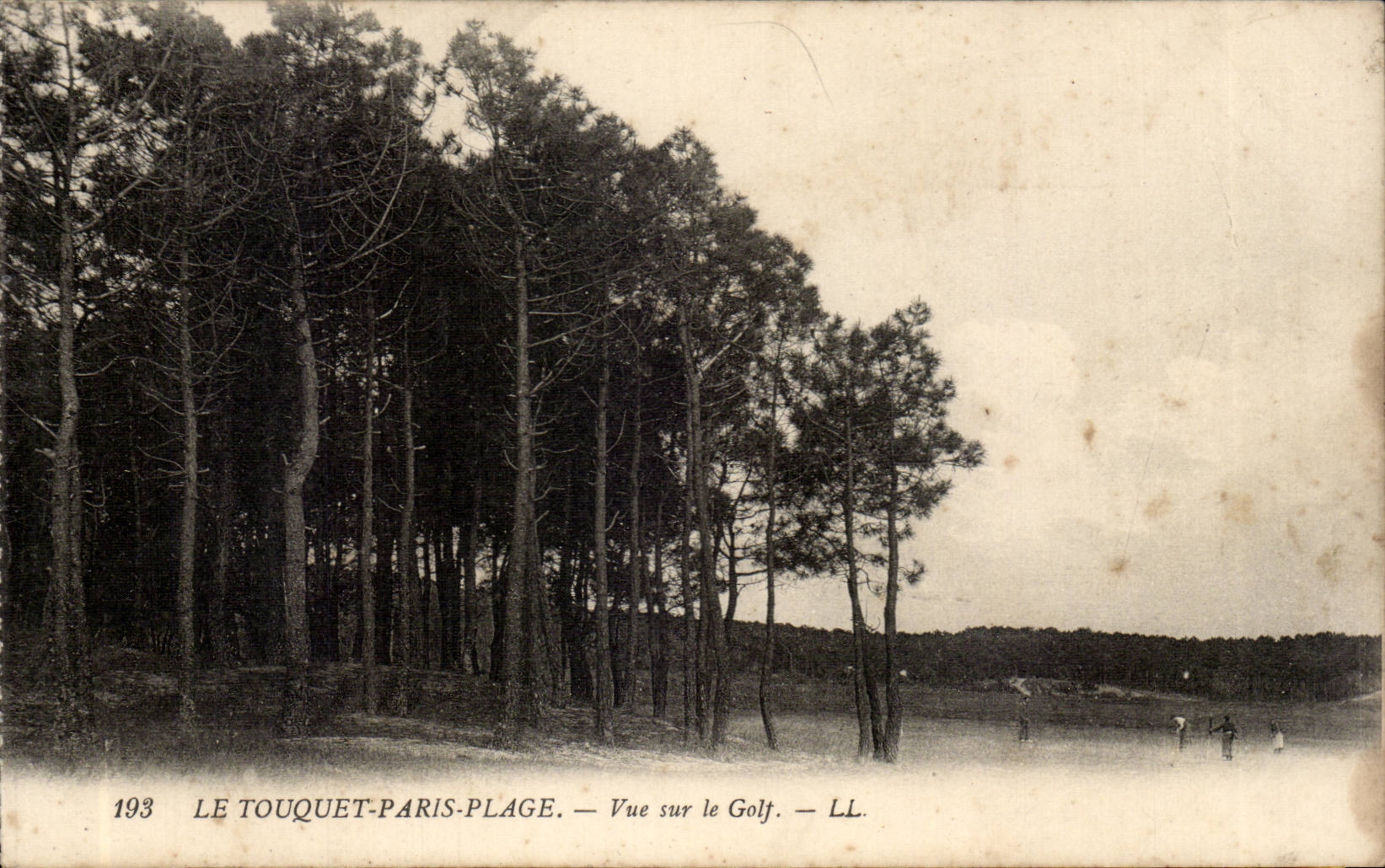 Le Touquet-Paris-Plage — Ansicht des Golfs — LL.