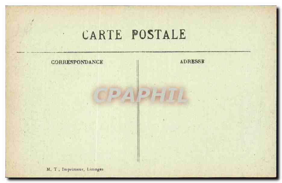 Montreuil sur Mer - La Citadelle - Tour de la Reine Berthe CPA  — Back